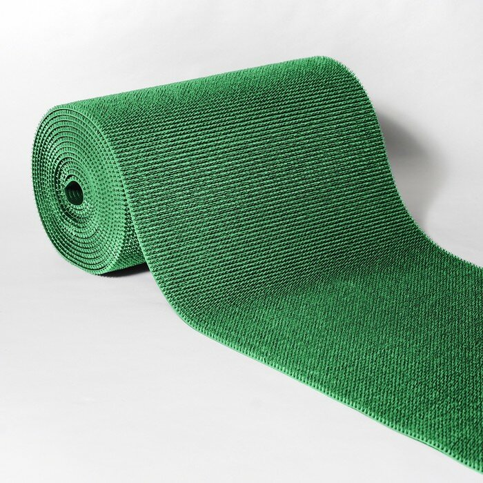 Покрытие ковровое щетинистое «Травка», 0,9×15 м, в рулоне, цвет зелёный - фотография № 2