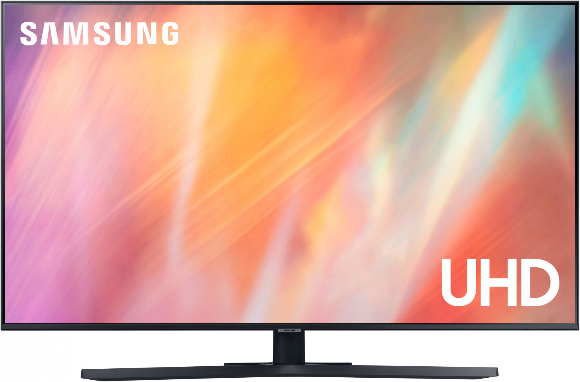 SAMSUNG Телевизор LED Samsung 43" UE43AU7500UXCE Series 7 черный 4K Ultra HD 60Hz DVB-T2 DVB-C DVB-S2 WiFi Smart TV (RUS) UE43AU7500UXCE