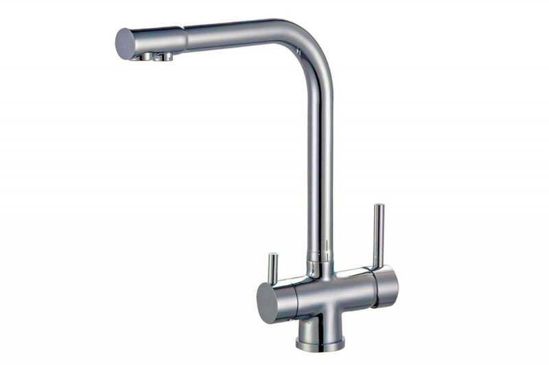 Смеситель под фильтр ZORG ZR 348 YF NICKEL