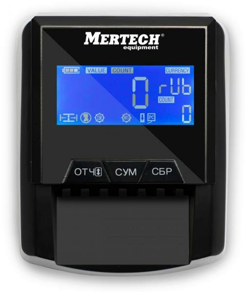 Детектор банкнот Mertech D-20A Flash Pro 5048 автоматический рубли АКБ