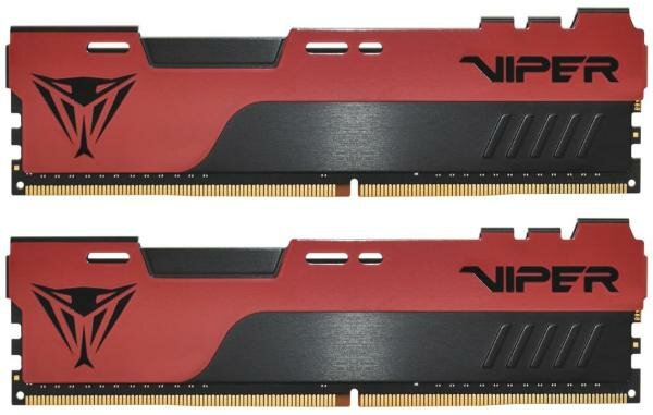 Оперативная память для компьютера 32Gb (2x16Gb) PC4-28800 3600MHz DDR4 DIMM CL20 Patriot Viper ELITE 2 (PVE2464G360C0K)