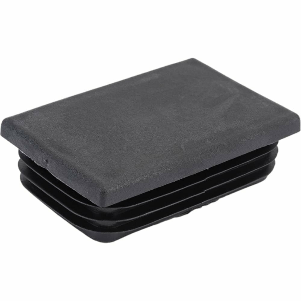 фото Tech-Krep Заглушка внутренняя для трубы 40x60мм., черн.пластик, (4 шт) - пакет 150421