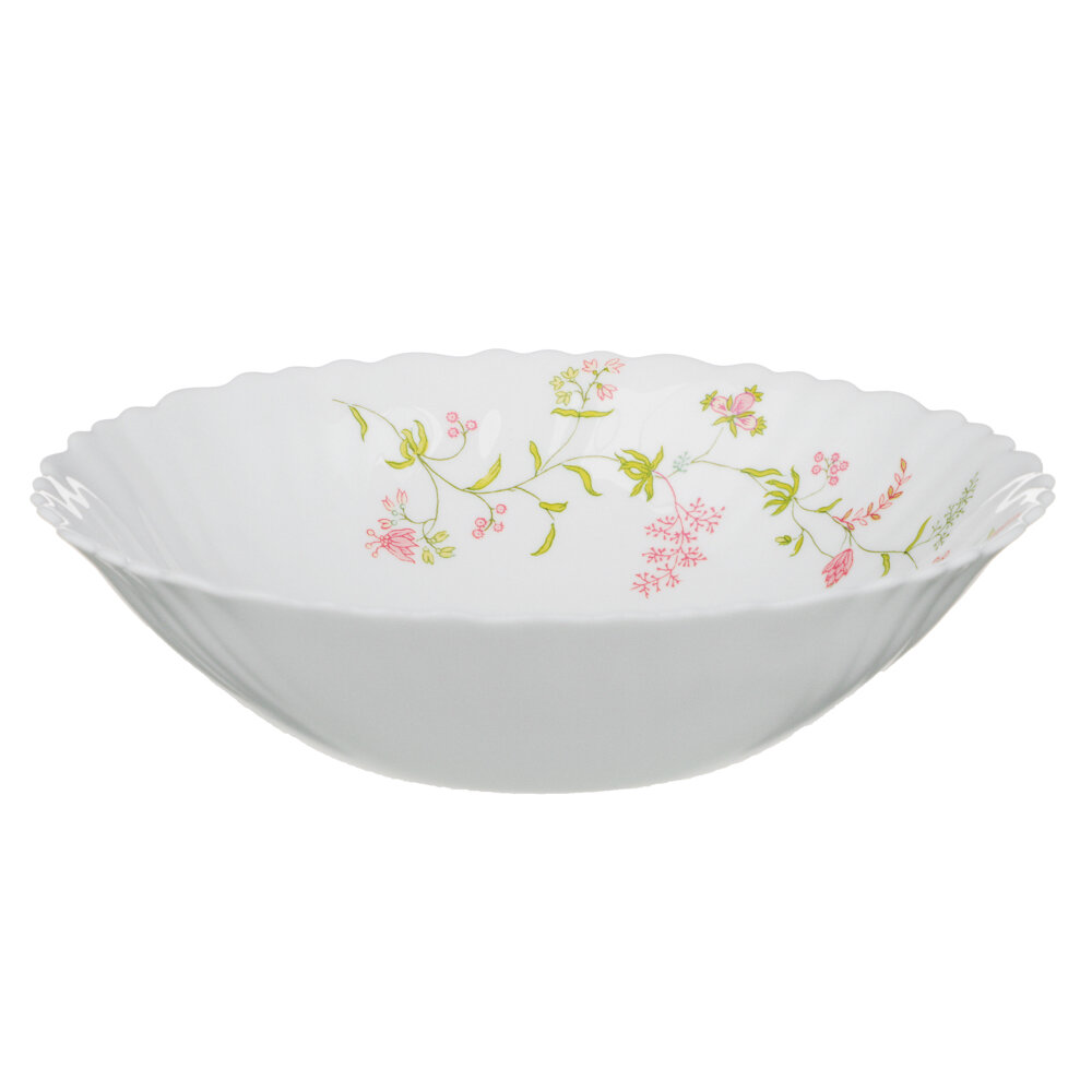 фото MILLIMI Клавель Салатник опаловое стекло 19см, 6 штук