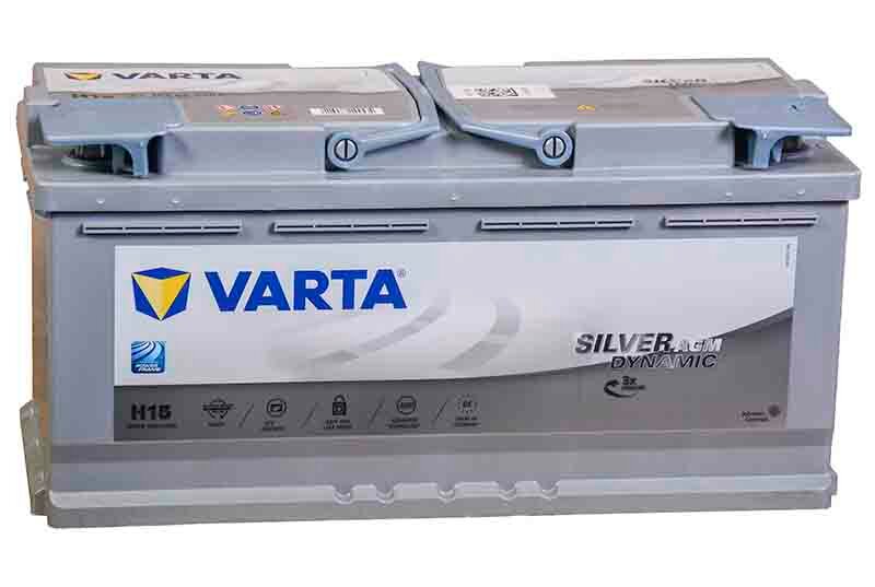 Аккумулятор автомобильный Varta Silver Dynamic AGM H15 105 А/ч 950 А обр. пол. Евро авто (393x175x190) 605901095