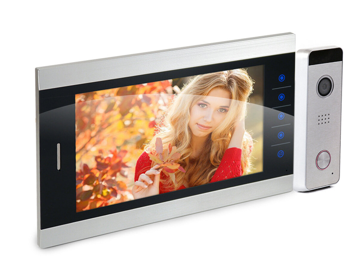 Видеодомофон HDcom S-108-FHD - Full HD видеодомофон 10, видеодомофон, ip домофон для дома, магазин видеодомофонов подарочная упаковка