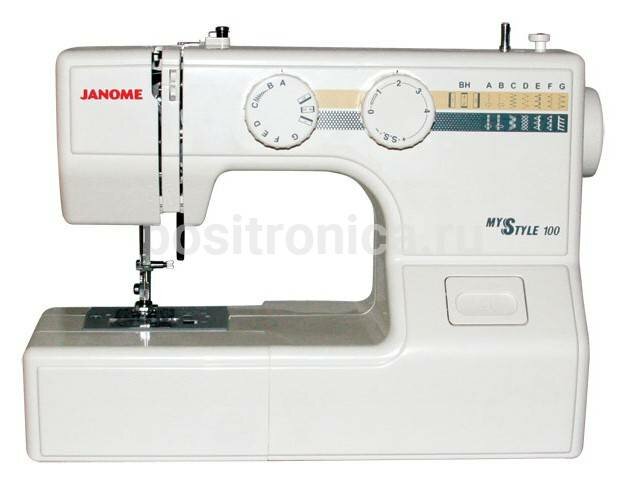 Швейная машина Janome My Style 100 белый (100MS)