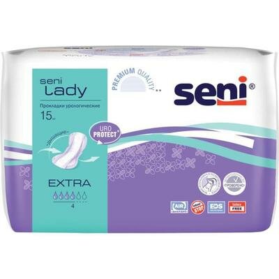 Урологические прокладки Seni Lady Extra, 15 шт Seni 3746267 .