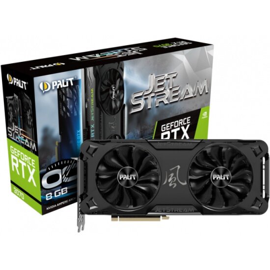 Видеокарта PALIT GeForce RTX 3070 JETSTREAM OC 8G