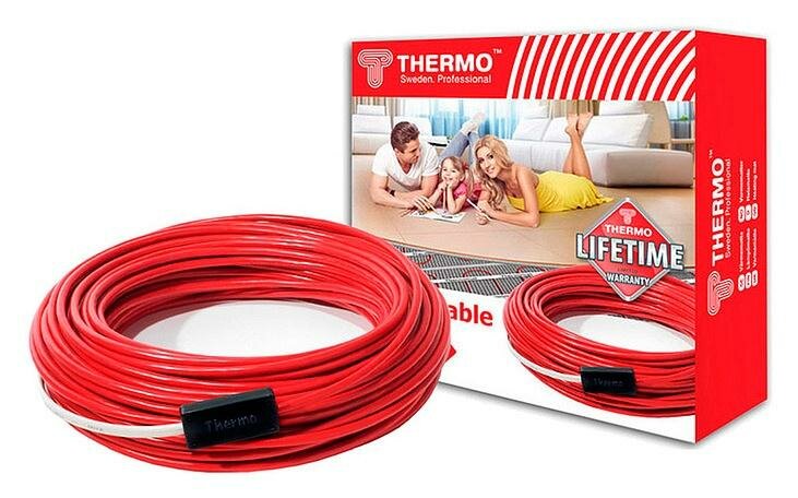 теплые полы Thermo Теплый пол Thermo Thermocable SVK-20 62 м