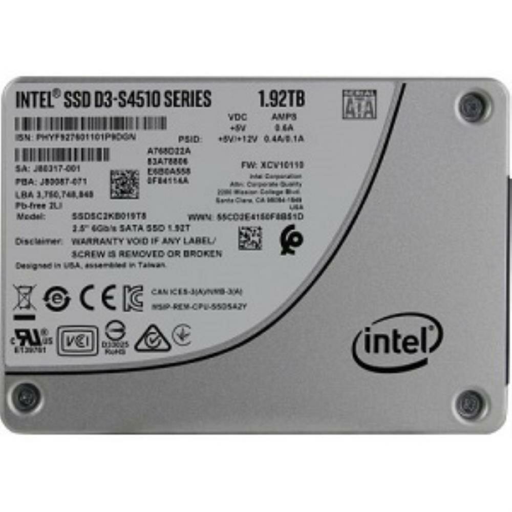 Жесткий диск Intel SSDSC2KB019T801