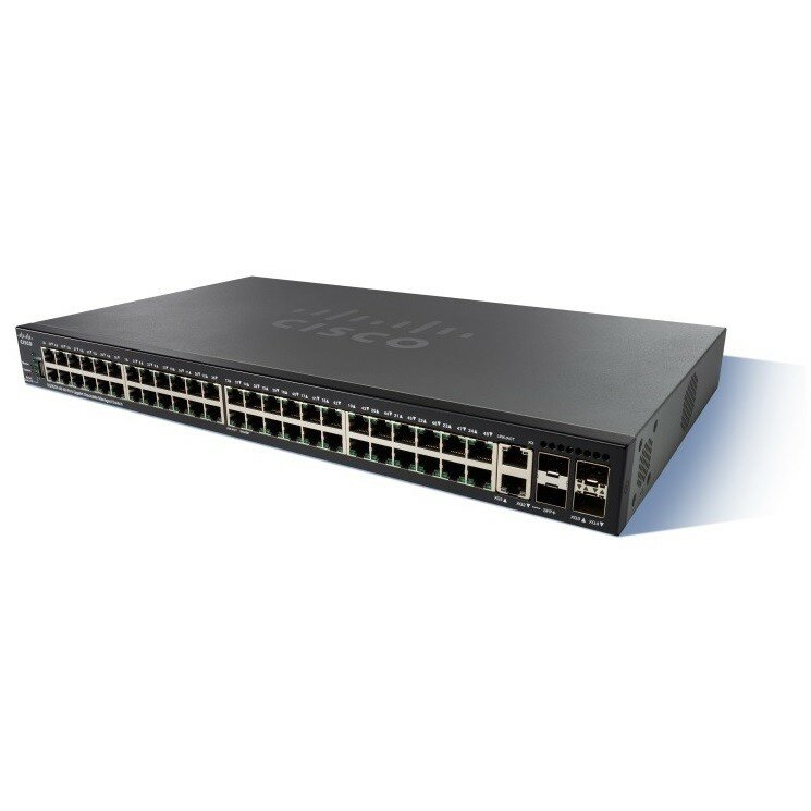 Cisco SB SG350X-48P-K9-EU SG350X-48P 48-port Gigabit POE Stackable Switch