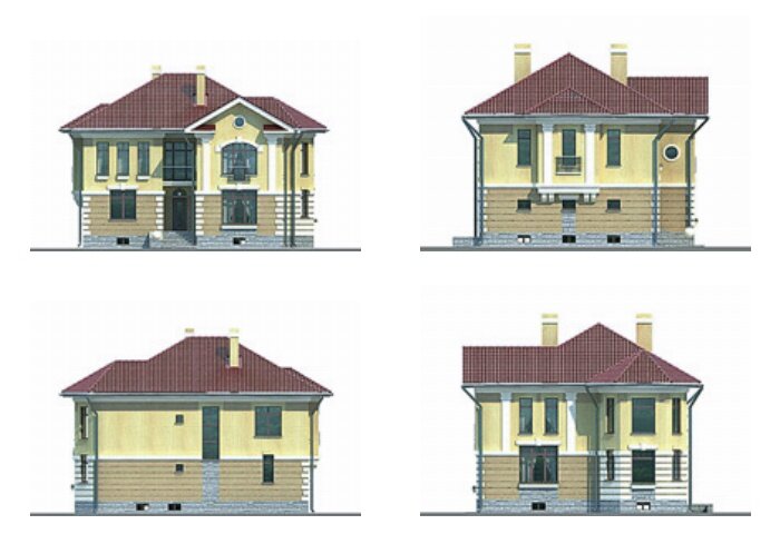 Проект дома Plans-52-36 (310 кв.м, газобетон) - фотография № 2