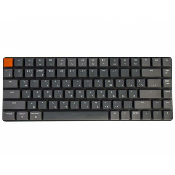 Клавиатура Keychron K3 RGB Optical Blue Switch Dark Grey (ver.2)