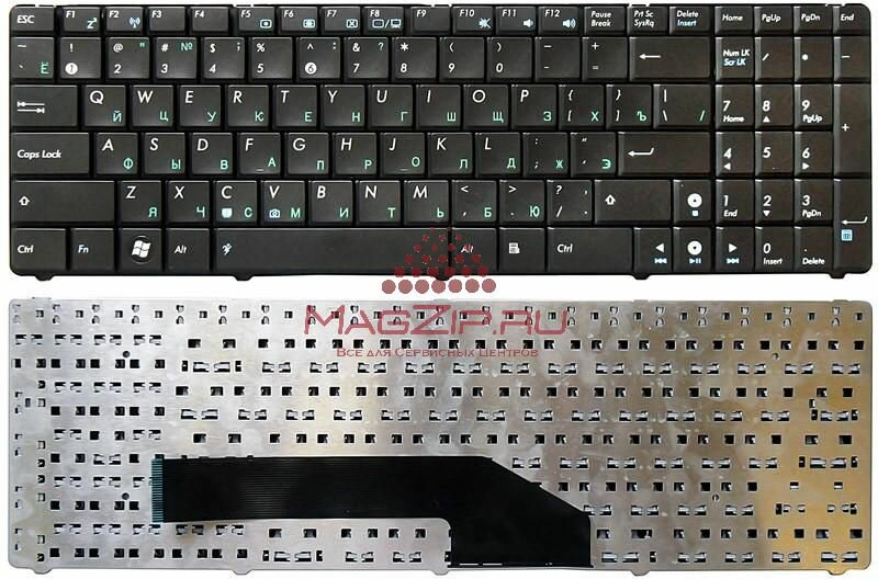Клавиатура для ноутбука ASUS K50 K51 K50AB K50C K50IN K50IJ K50IN K60 K61 K62 K70 K70ij K72 N51 G70