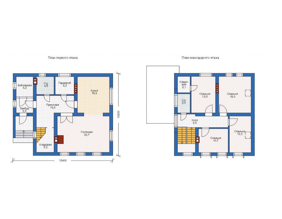 Проект дома Plans-53-21 (159 кв.м, газобетон) - фотография № 3