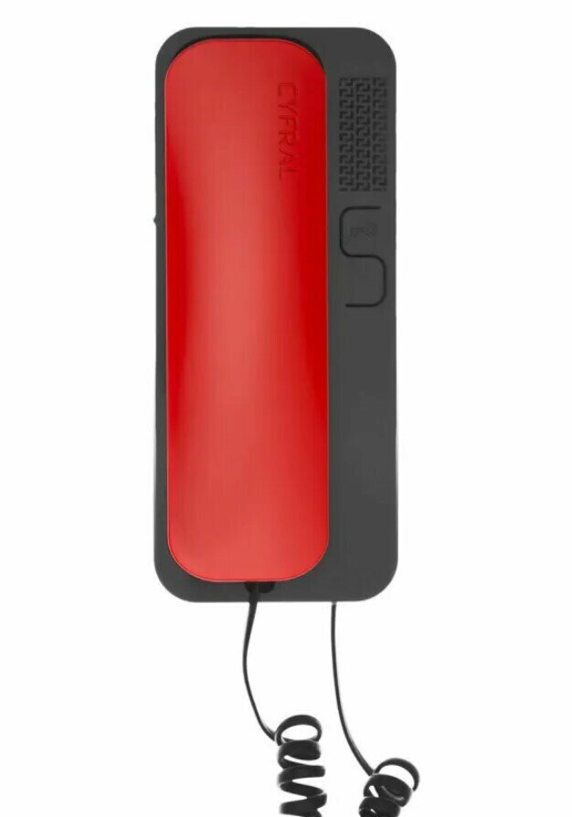 Трубка координатная Cyfral Unifon SMART U для домофона (Красный-графит)