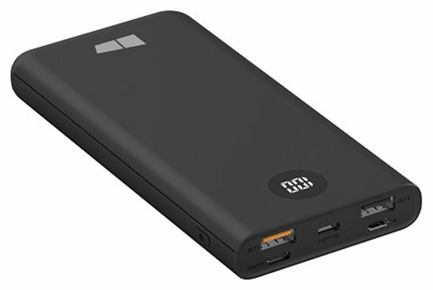 Внешний аккумулятор More choice PB31S Black 10000mAh Smart 3USB 3A PD+QC3.0 быстрая зарядка черный