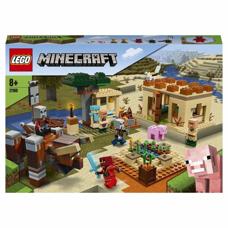 LEGO Minecraft Конструктор Патруль разбойников, 21160