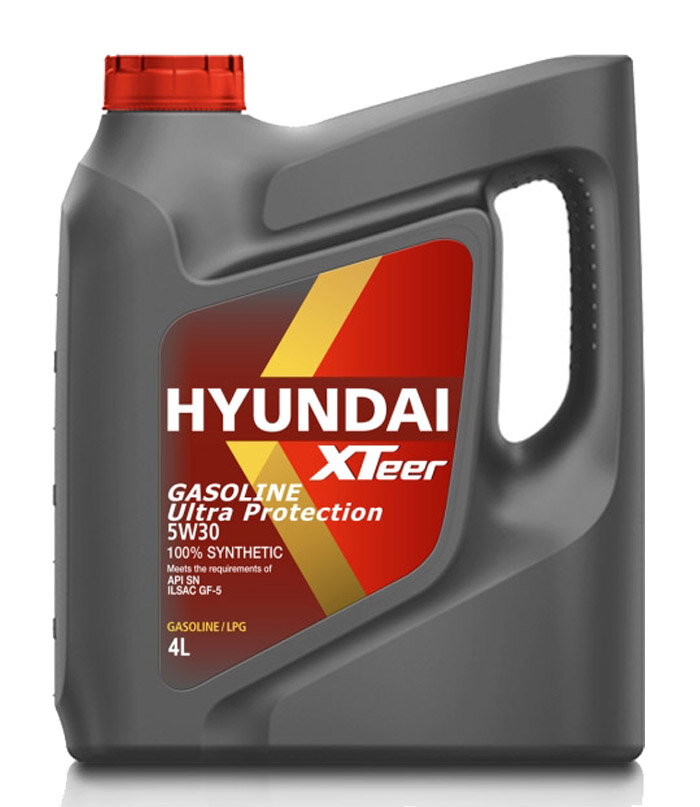 Моторное масло Hyundai XTeer Gasoline Ultra Protection 5W-30 (4л) HY-5W30-ULT-4L