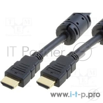 Кабель Telecom Кабель (cg511d-3m) Hdmi to Hdmi (19m -19m) ver.1.4b, 2 фильтра, 3м, с позолоченными к