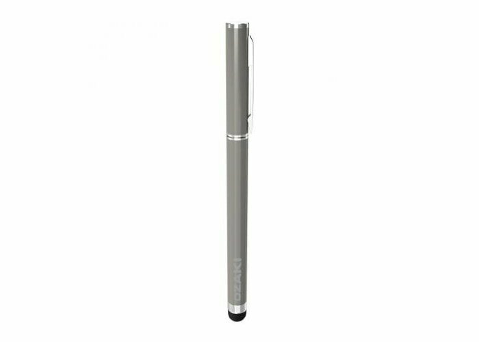 Стилус ручка Ozaki iStroke для смартфонов и планшетов с емкостным дисплеем (Silver)
