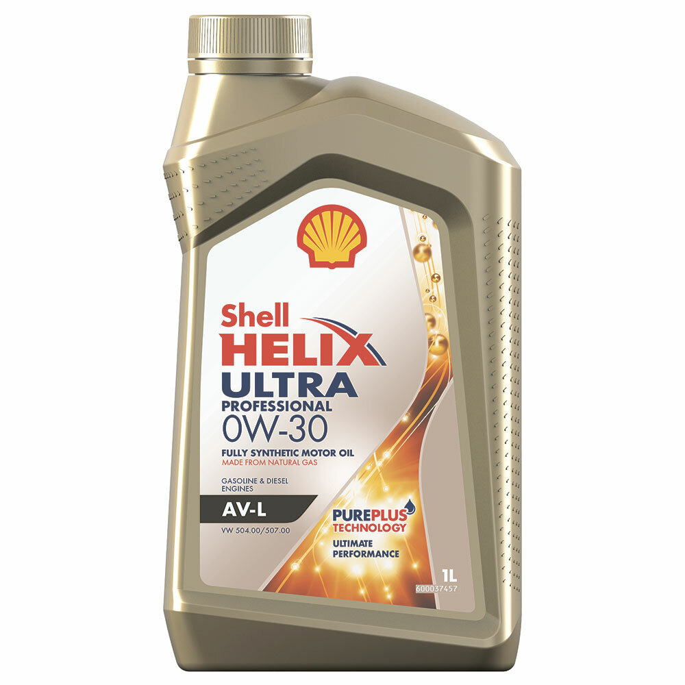Моторное масло Shell Helix Ultra 0W30 Professional AV-L 1L (арт. 550046303) SHL-P-0W30-AVL-1L