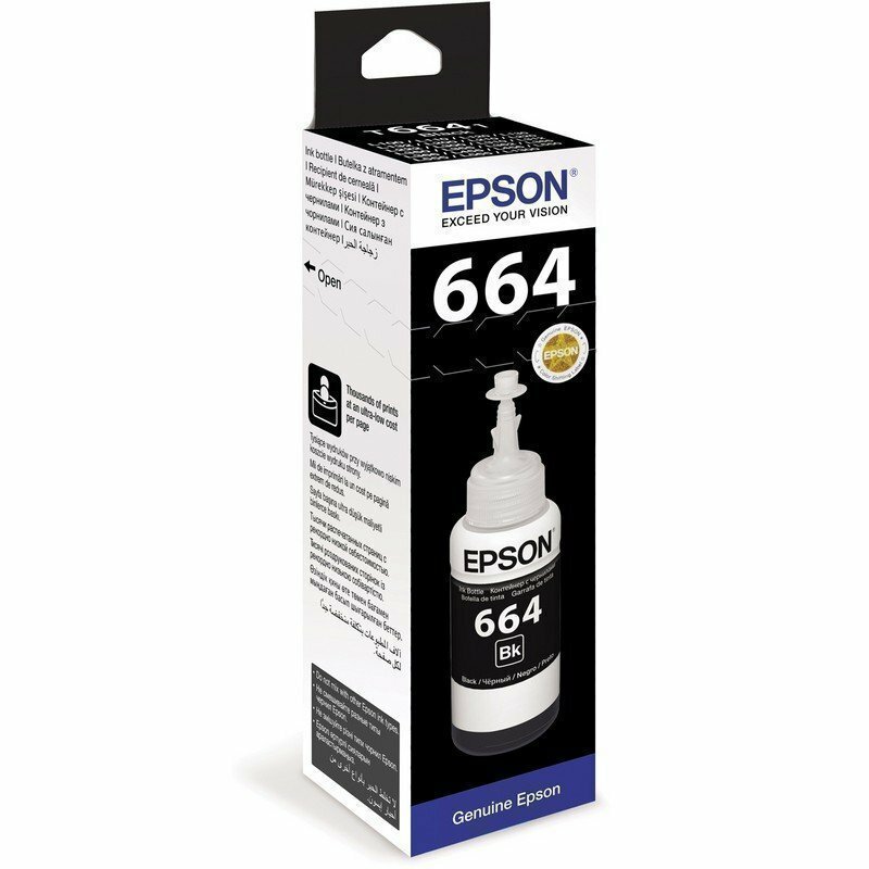  EPSON (C13T66414A)   Epson L100/L110/L200/L210/L300/L456/L550, , 
