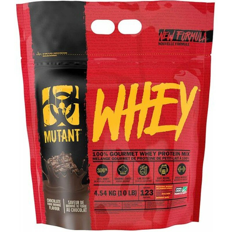 Mutant Протеин Mutant Whey (4.54 кг) шоколадный брауни