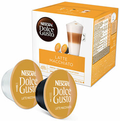 Кофе в капсулах NESCAFE «Latte Macchiato» для кофемашин Dolce Gusto, 8 порций (16 капсул) 1 шт.