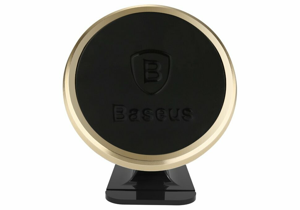 Автодержатель магнитный Baseus 360-degree Rotation Magnetic (на торпедо) Luxury Gold (SUGENT-NT0V)