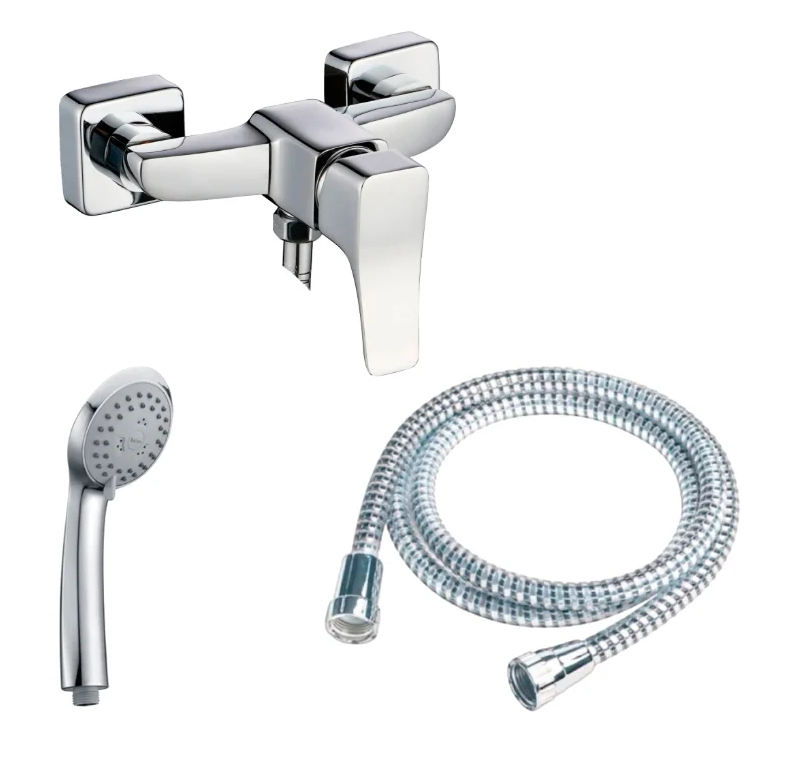 Смеситель с душевой лейкой Kaiser Clever 76077 хром