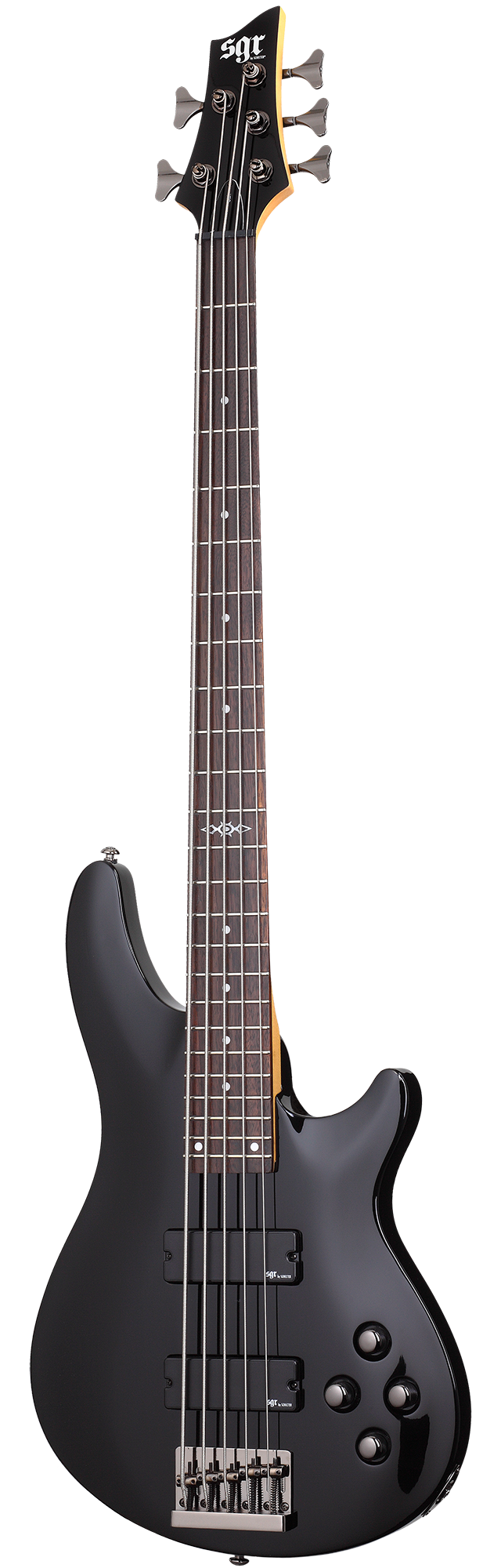 Бас-гитара SCHECTER C-5 SGR BASS BLK