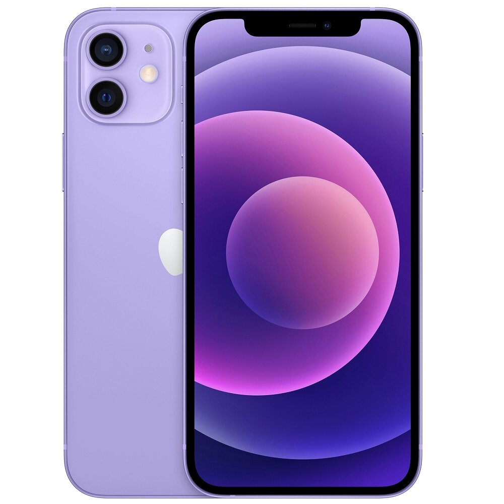 Смартфон Apple iPhone 12 64GB Purple (MJNM3RU/A)