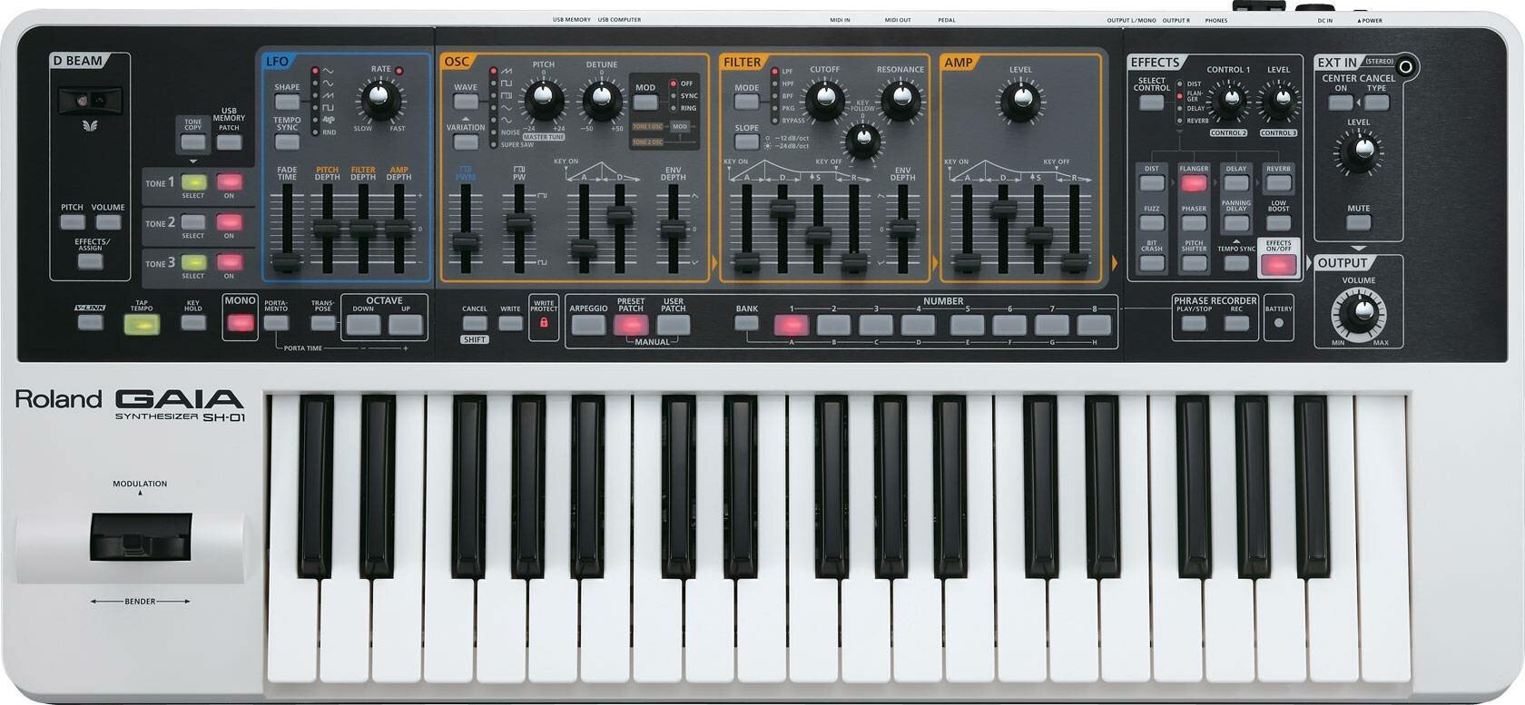 Roland GAIA SH-01 - Цифровые синтезаторы