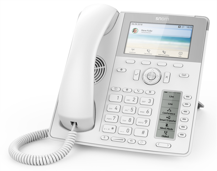 Стационарный IP-телефон Snom D785 белый