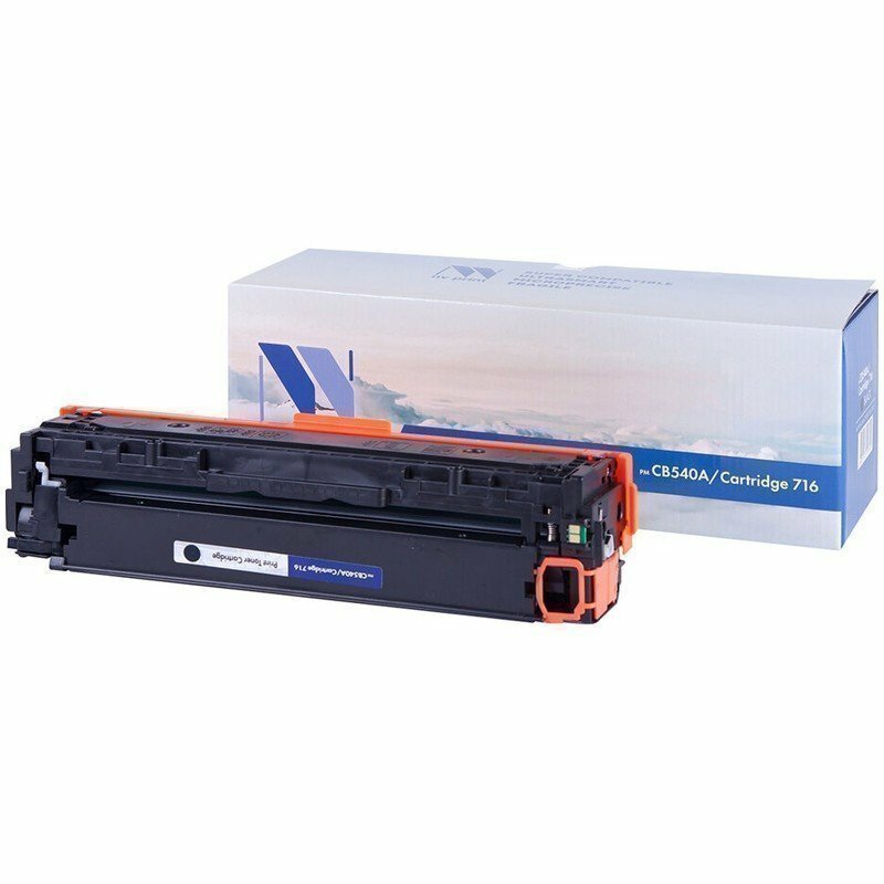 Картридж совм. NV Print CB540A/Cartridge 716 черный для HP Color LJ CM1312/CP1215/1515/1518(2200стр) NV-CB540A/716Bk