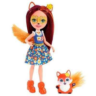 Кукла Энчантималс с любимой зверушкой Mattel 5195122 .