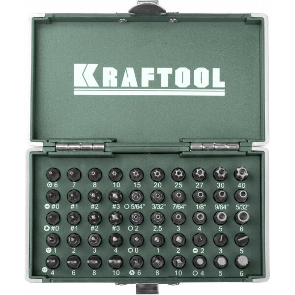 Набор бит Kraftool "X-Drive", "NSS", 50 предм, 26065-H50