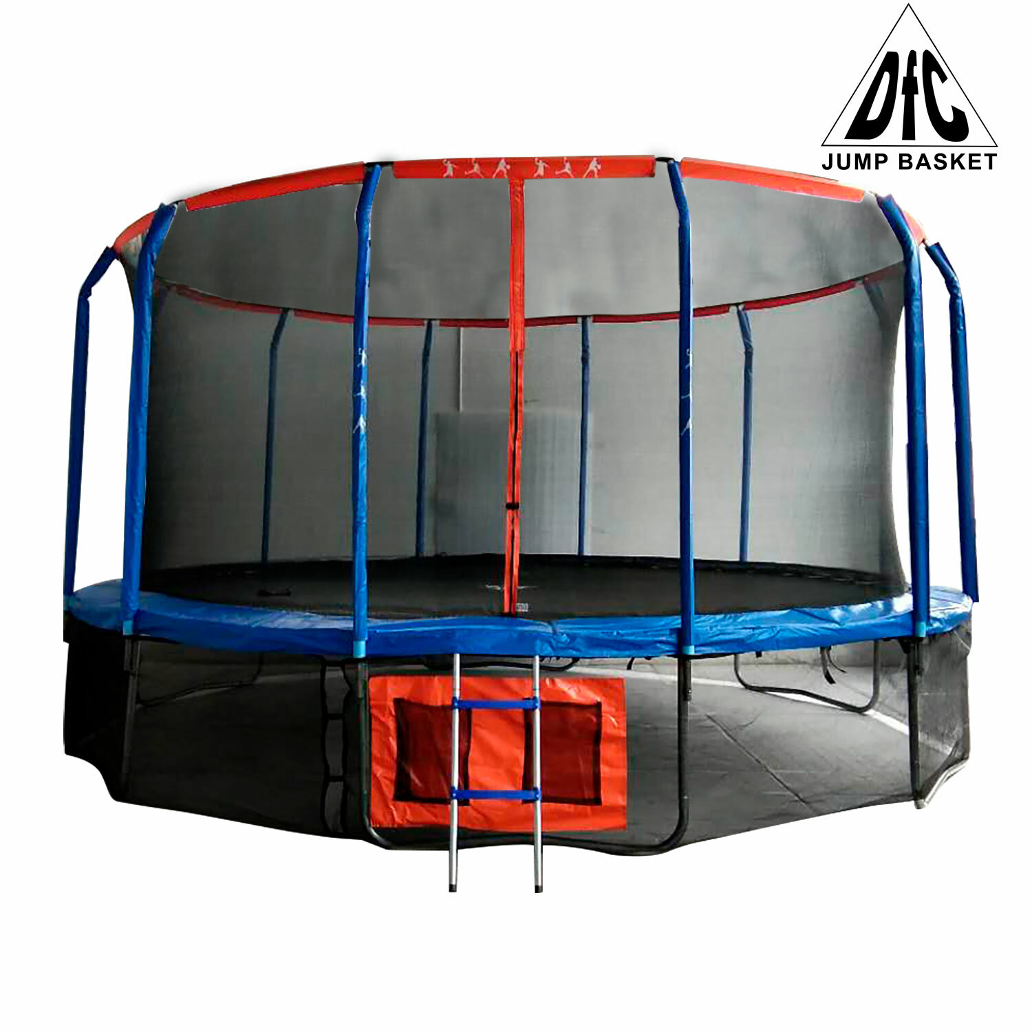 Батут с сеткой DFC JUMP BASKET 16FT-JBSK-B (4.88 м)