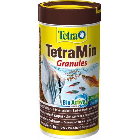 Корм для всех видов рыб TETRA Min Granules в гранулах 250 мл