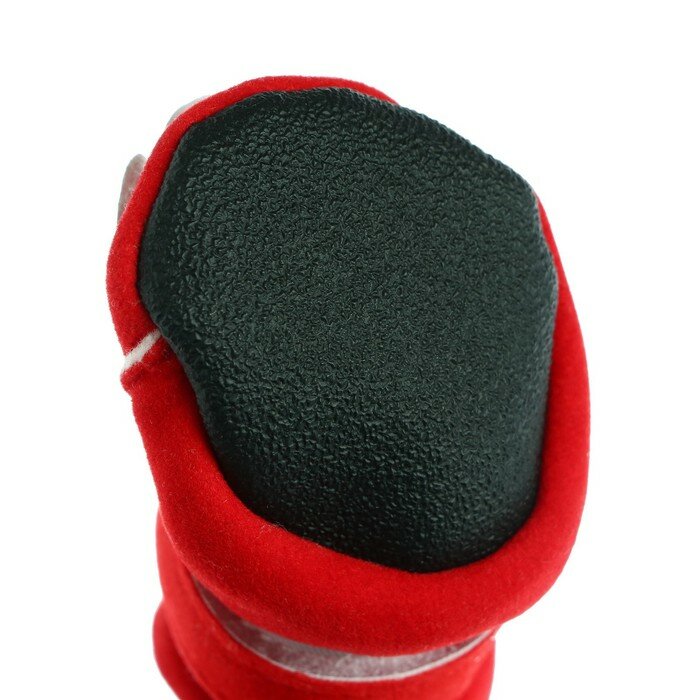 Ботинки "Бубенцы", набор 4 шт, размер L, красные - фотография № 4