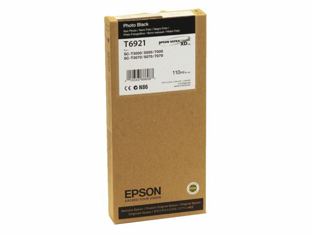 Картридж EPSON C13T692100 для SureColor SC-T3000 T3200 T5000 T5200 T7000 T7200 (Photo Black) 110ml