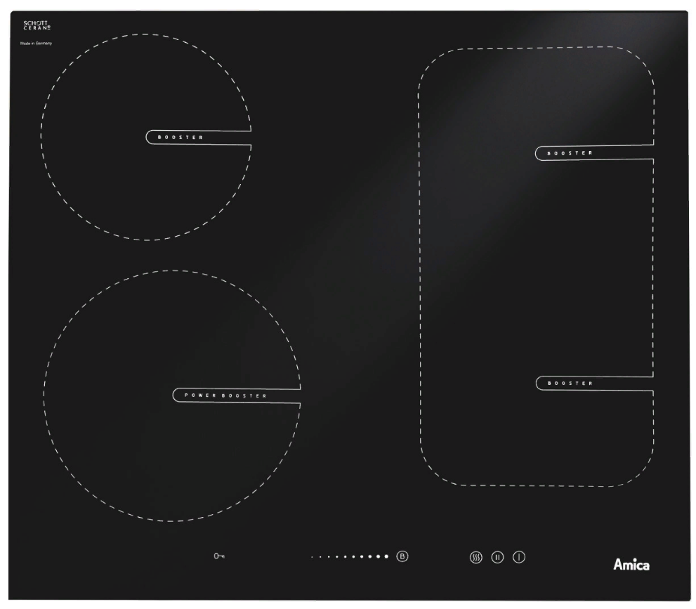 Индукционная варочная панель AMICA PIT6541NSU - фотография № 1