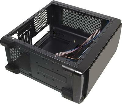 Корпус Accord ACC A-SMB black w/o PSU mATX 2*USB Audio .