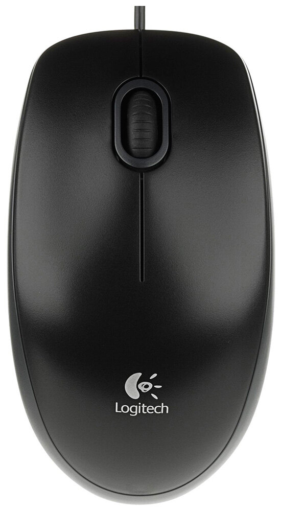 Мышь Logitech Optical B 100 USB Black OEM (910-003357)