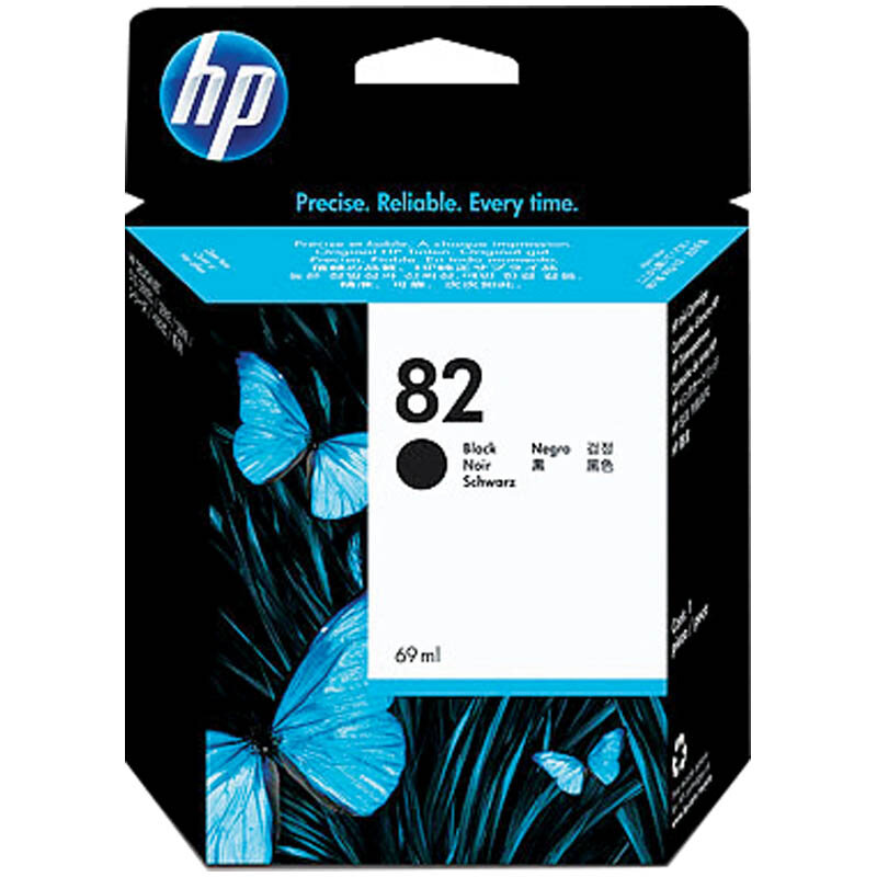 Картридж оригинальный HP CH565A (№82) черный для DesignJet 111/510 (69мл) Hewlett Packard