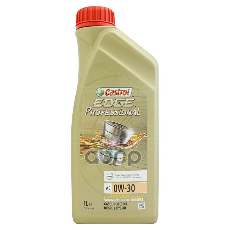 Castrol^15af76 Масло Edge Professional A5 0w-30 1л Sl/Cf Volvo Cars Recommends Castrol арт. 15AF76