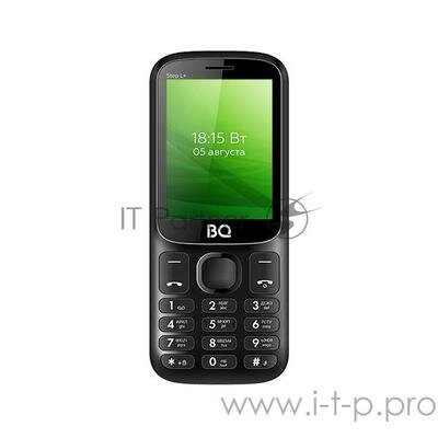 Мобильный телефон BQ 2440 Step L+ Black/Blue Sc6531e, 1, 208MHZ, ThreadX, 32 Mb, 32 Mb, 2G GSM 850/9 .