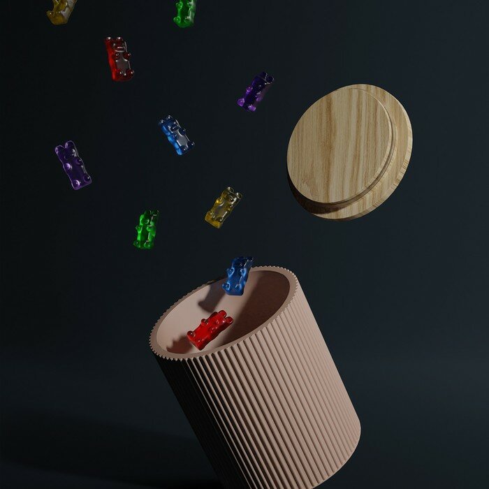 Банка керамическая для сыпучих продуктов «Дымка», 12×13 см, цвет бежевый - фотография № 5