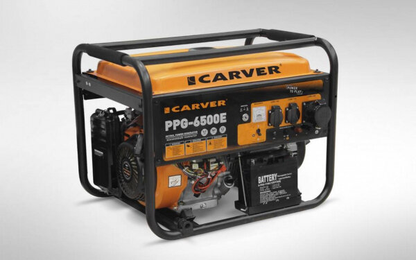 Генератор бензиновый Carver PPG-6500Е